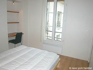 Paris 2 Zimmer wohnungsvermietung - schlafzimmer (PA-2957) photo 2 von 5