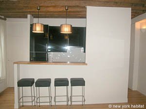 Paris 2 Zimmer wohnungsvermietung - k&uuml;che (PA-2957) photo 1 von 5