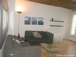 Paris 2 Zimmer wohnungsvermietung - wohnzimmer (PA-2957) photo 4 von 4