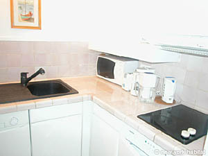 Paris Studio/T1 appartements location vacances - cuisine (PA-2964) photo 4 de 5