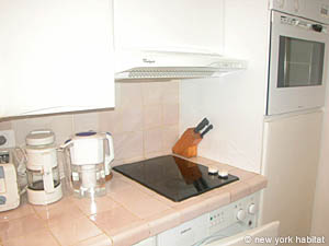 Paris Studio/T1 appartements location vacances - cuisine (PA-2964) photo 3 de 5