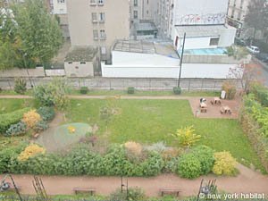 Paris 1 Bedroom - Loft - Duplex apartment - living room (PA-2973) photo 6 of 7