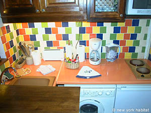 Paris Studio/T1 appartements location vacances - cuisine (PA-2994) photo 2 de 4