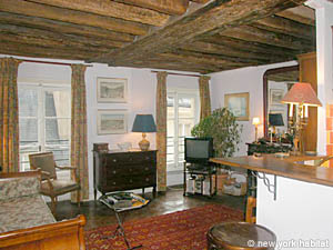 Paris Studio/T1 appartements location vacances - s&eacute;jour (PA-2994) photo 4 de 9