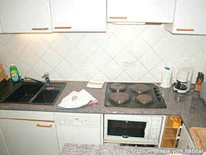 Paris Studio/T1 appartements location vacances - cuisine (PA-2996) photo 2 de 4