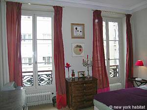 Parigi 2 Camere da letto appartamento casa vacanze - camera 1 (PA-3001) photo 2 di 5