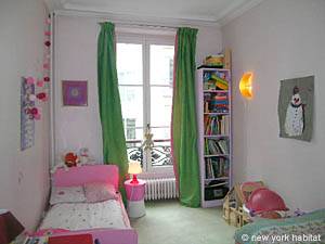 Parigi 2 Camere da letto appartamento casa vacanze - camera 2 (PA-3001) photo 2 di 5