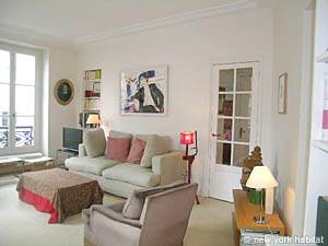 Parigi 2 Camere da letto appartamento casa vacanze - soggiorno (PA-3001) photo 5 di 7