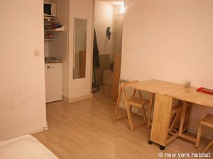 Paris Studiowohnung wohnungsvermietung - wohnzimmer (PA-3012) photo 4 von 6