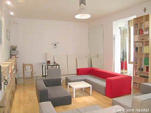 Paris 1 Bedroom - Duplex accommodation - living room 1 (PA-3015) photo 4 of 11