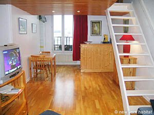 Paris Studio - Duplex apartment - living room (PA-3016) photo 7 of 13