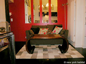 Paris 1 Bedroom - Duplex apartment - living room (PA-3017) photo 4 of 5