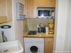 Paris 1 Bedroom apartment - kitchen (PA-3027) photo 1 of 4