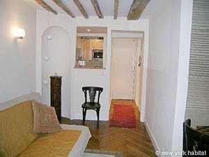 Paris 1 Bedroom apartment - living room (PA-3027) photo 5 of 8