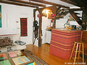 Paris Studio/T1 - Duplex logements location appartements - s&eacute;jour (PA-3042) photo 2 de 13