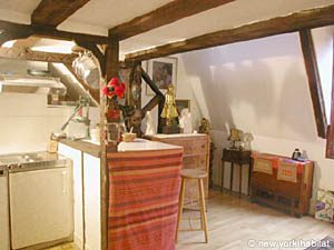 Paris Studio/T1 - Duplex logements location appartements - s&eacute;jour (PA-3042) photo 3 de 13