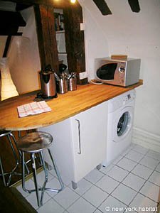 Paris Studio/T1 logements location appartements - cuisine (PA-3043) photo 2 de 3
