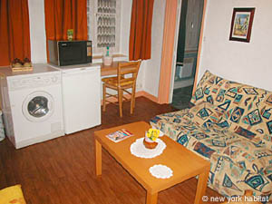 Paris T2 logements location appartements - s&eacute;jour (PA-3044) photo 3 de 5
