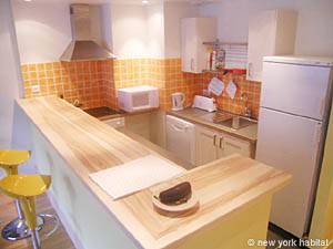 Paris 2 Zimmer wohnungsvermietung - k&uuml;che (PA-3048) photo 4 von 4