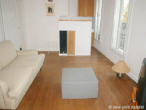 Paris 1 Bedroom apartment - living room (PA-3063) photo 4 of 7