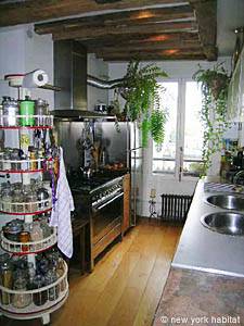 Paris 2 Zimmer - Loft ferienwohnung - k&uuml;che (PA-3084) photo 2 von 6