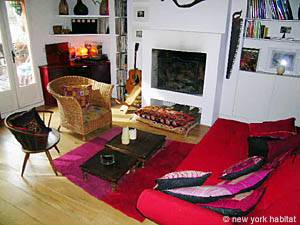 Paris 2 Zimmer - Loft ferienwohnung - wohnzimmer (PA-3084) photo 5 von 11