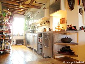 Paris 1 Bedroom - Loft accommodation - kitchen (PA-3084) photo 1 of 6