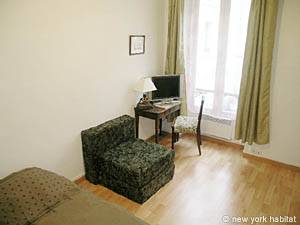 Paris Studio/T1 logements location appartements - s&eacute;jour (PA-3087) photo 5 de 7