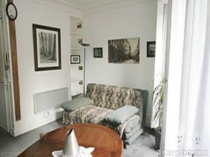 Paris Studiowohnung wohnungsvermietung - wohnzimmer (PA-3094) photo 2 von 7