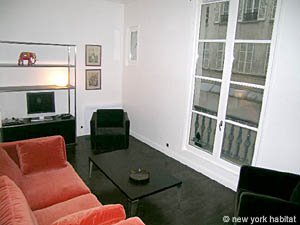 Paris 2 Zimmer ferienwohnung - wohnzimmer (PA-3104) photo 3 von 9