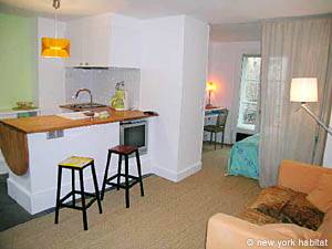 Parigi Grande monolocale appartamento casa vacanze - Appartamento riferimento PA-3121