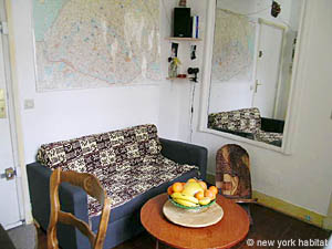 Paris T2 logements location appartements - s&eacute;jour (PA-3123) photo 4 de 4