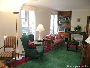 Par&iacute;s 2 Dormitorios alojamiento - Referencia apartamento PA-3134
