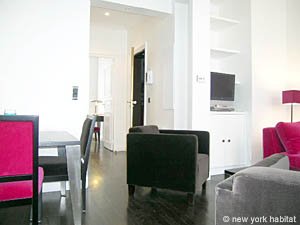 Par&iacute;s 1 Dormitorio alojamiento - sala (PA-3137) photo 3 de 7