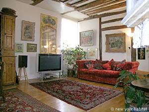 Paris 1 Bedroom - Duplex accommodation - Apartment reference PA-3139