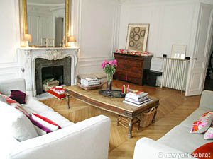Par&iacute;s 3 Dormitorios alojamiento - Referencia apartamento PA-3157