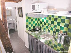 Paris Studio/T1 logements location appartements - cuisine (PA-3164) photo 1 de 1