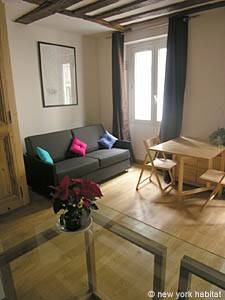 Paris 2 Zimmer wohnungsvermietung - wohnzimmer (PA-3165) photo 4 von 5