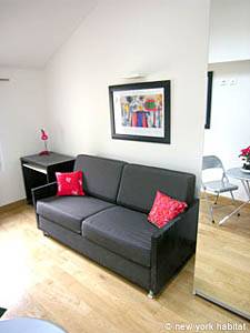 Paris Studio/T1 logements location appartements - s&eacute;jour (PA-3167) photo 2 de 2