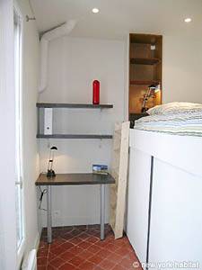 Paris 2 Zimmer wohnungsvermietung - schlafzimmer (PA-3185) photo 1 von 7