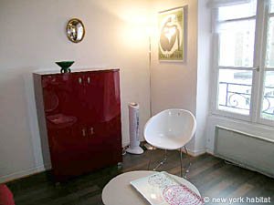 Paris Studio accommodation - living room (PA-3188) photo 6 of 9