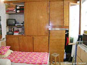 Paris Studio T1 logement location appartement - s&eacute;jour (PA-3197) photo 3 sur 7