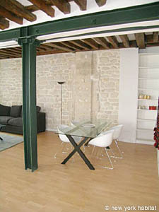 Paris T2 logements location appartements - s&eacute;jour (PA-3203) photo 6 de 9