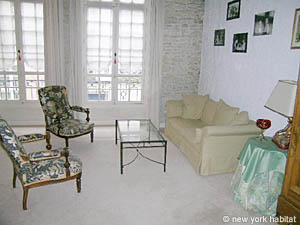 Paris T2 logements location appartements - s&eacute;jour (PA-3204) photo 2 de 7