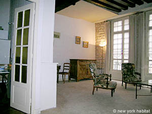 Paris T2 logements location appartements - s&eacute;jour (PA-3204) photo 6 de 7