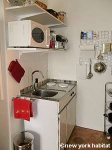 Paris Studio T1 appartement location vacances - cuisine (PA-3217) photo 2 sur 3