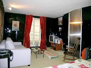 Paris Alcove Studio accommodation - living room (PA-3220) photo 2 of 11