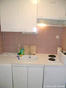 Paris Studio/T1 logements location appartements - cuisine (PA-3221) photo 2 de 3