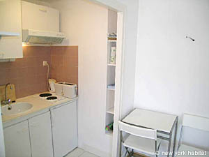 Paris Studio/T1 logements location appartements - cuisine (PA-3221) photo 3 de 3