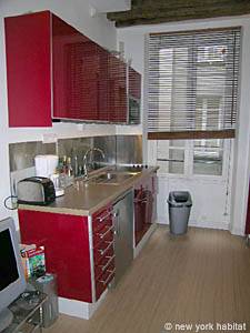 Paris Studio mit Alkoven wohnungsvermietung - k&uuml;che (PA-3239) photo 2 von 4